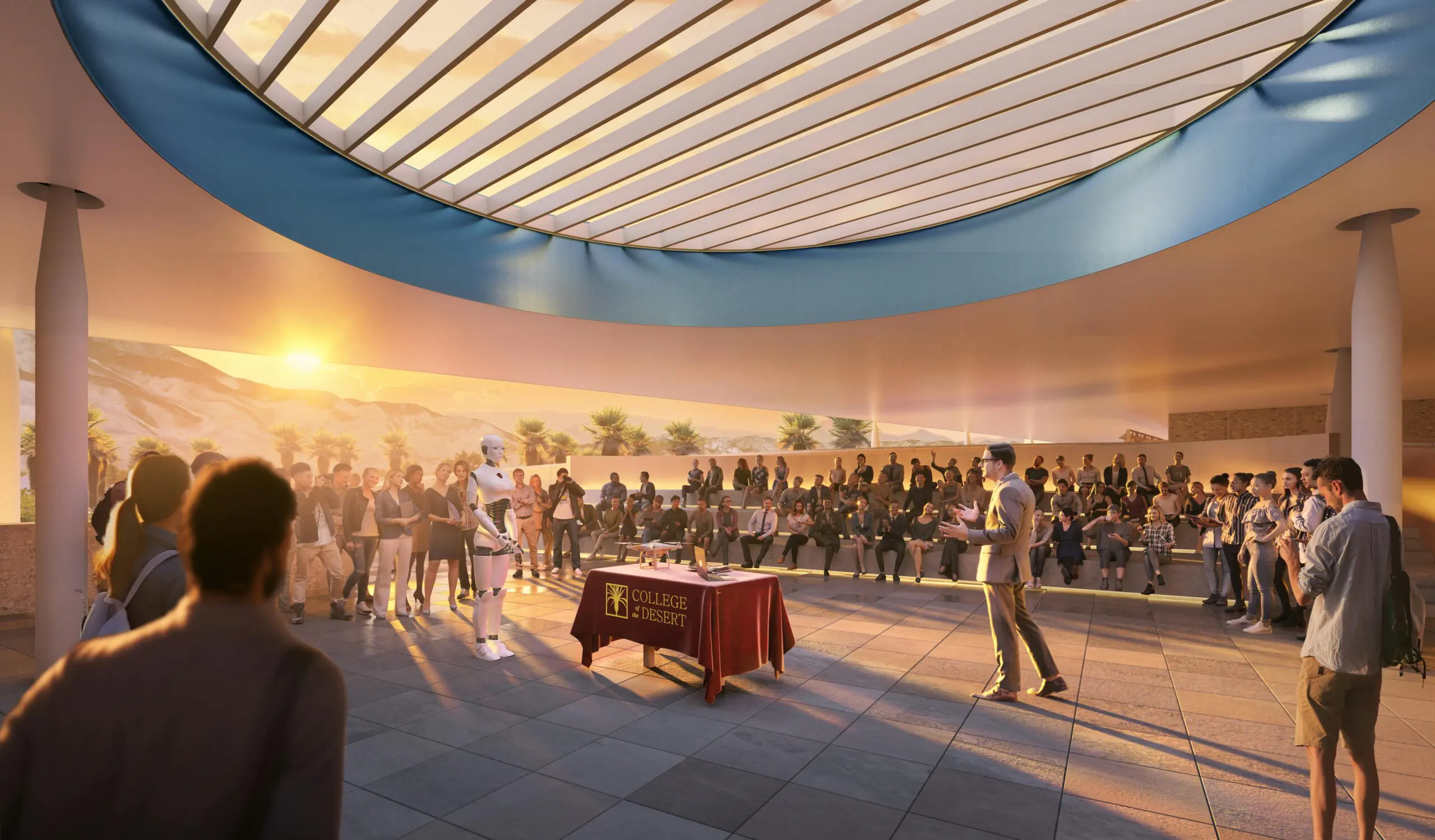 College of the Desert Exterior Accelerator Ampitheatre