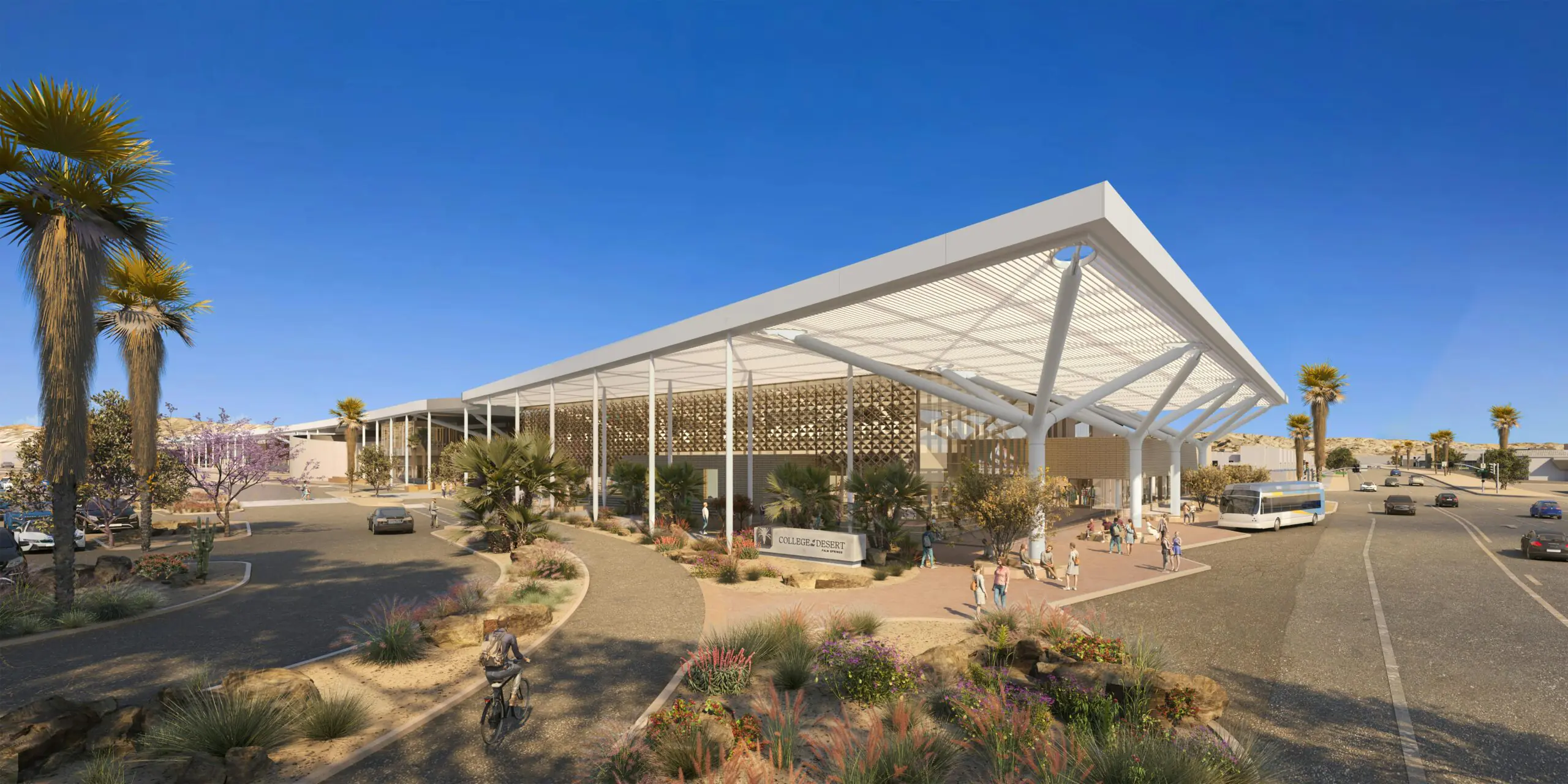 College of the Desert Hovering Driveway Render College of the Desert Hovering Driveway Render