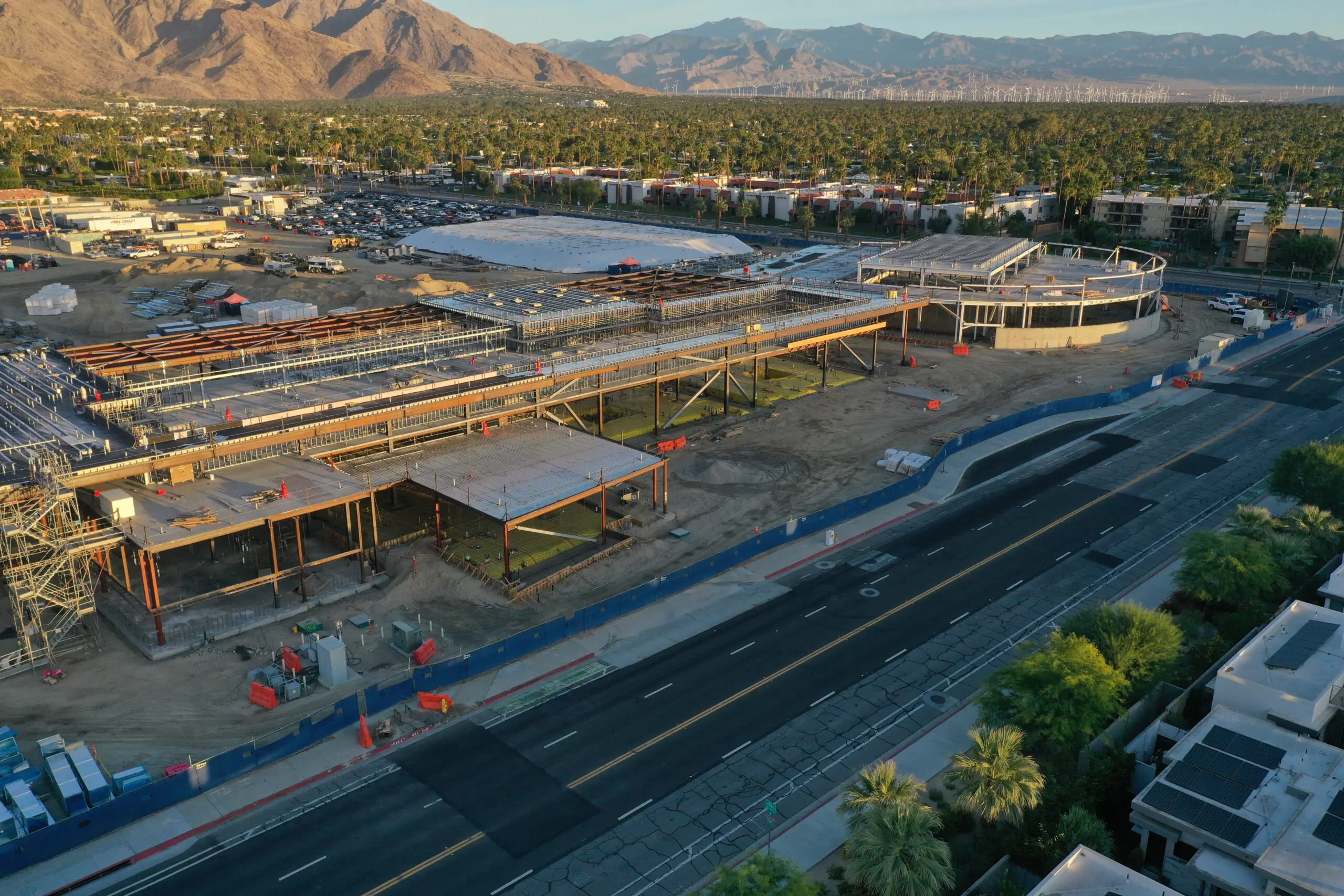 Culinary Institute on Farrell looking West April 2026